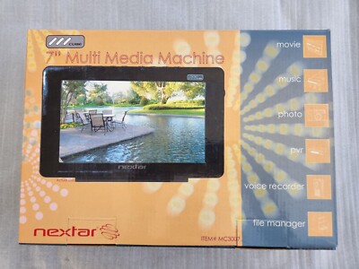 Nextar 7'' Multi Media Machine Model #MC3007 - New - Open Box