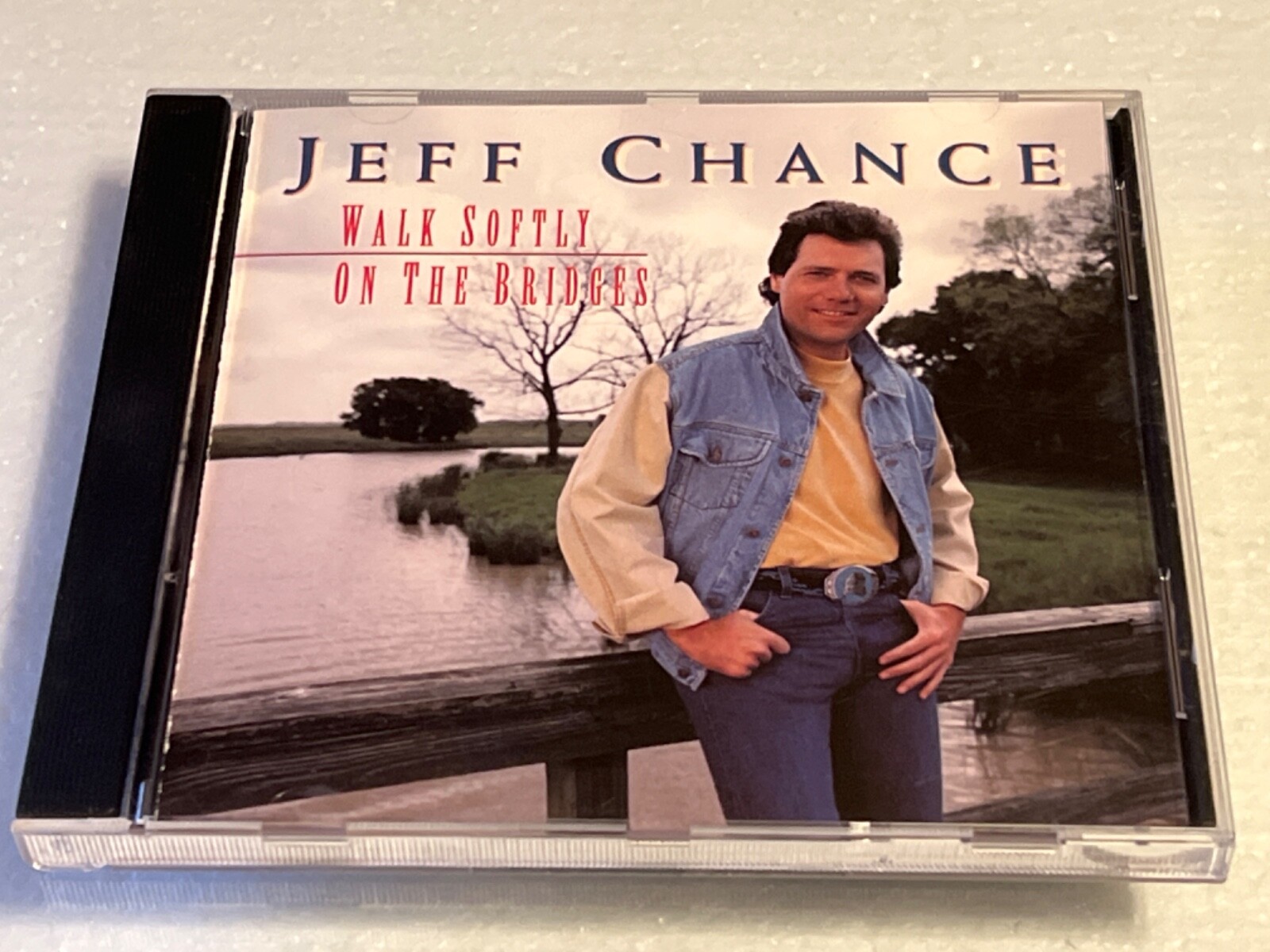 say yeah！sway CD MINT!] Walk Softly on the Bridges By Jeff Chance 1992