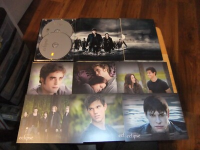 The Twilight Saga Eclipse Limited Collector's Gift DVD Set Edition W/6 POSTCards
