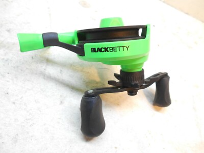 new 13 fishing Black Betty free fall Ghost Radioactive Pickle inline LH ice fish
