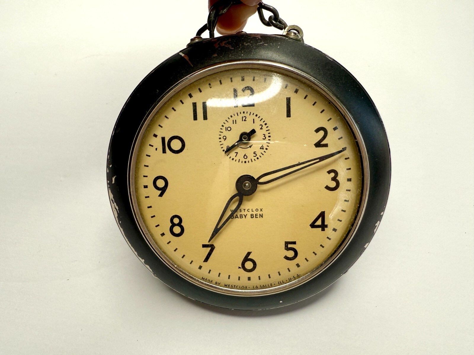 Vintage Westclox Baby Ben Alarm Clock 3.5