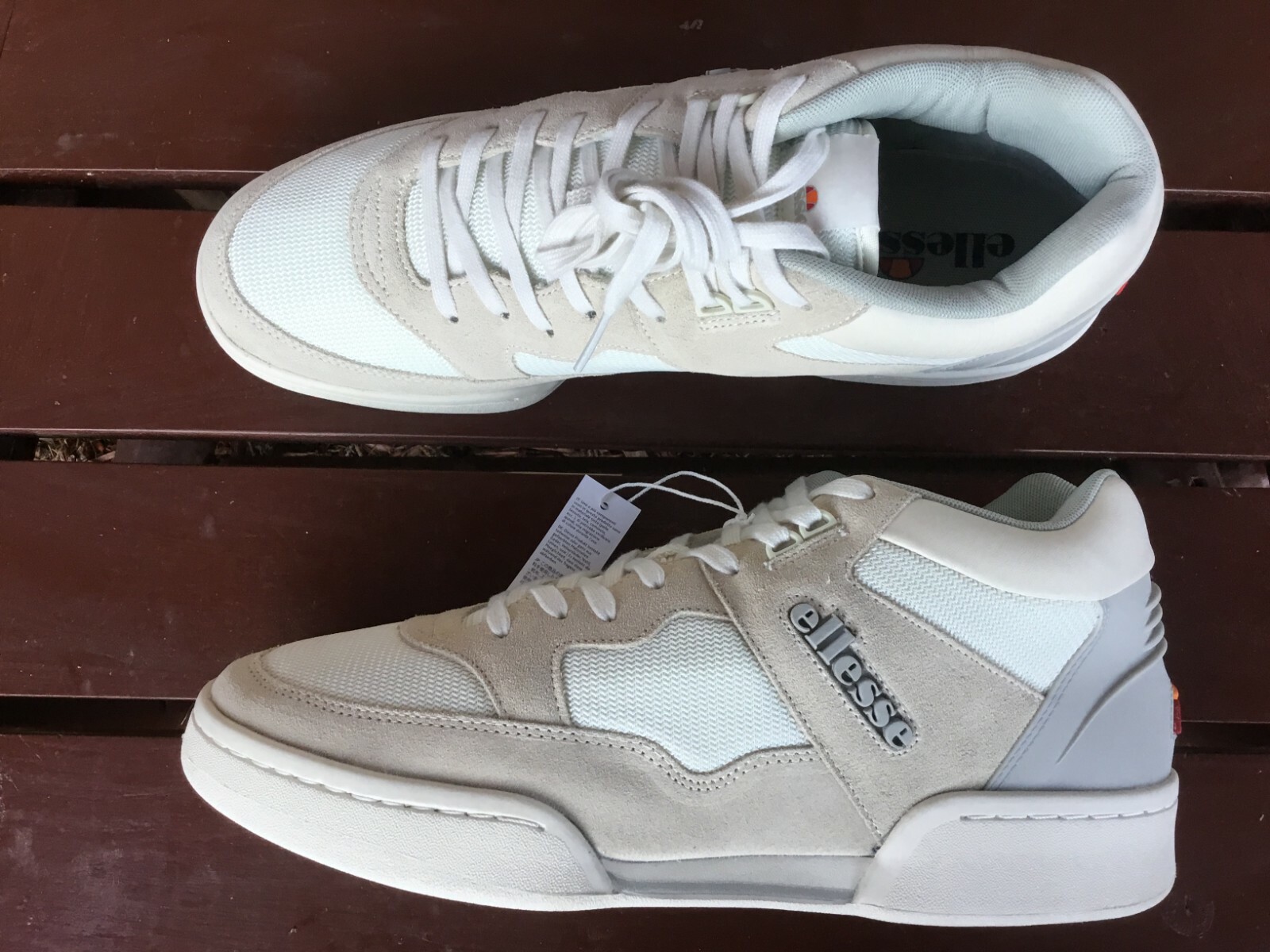 Ellesse Piazza 6-10362 Mens Shoes Sneakers Piazza Off White