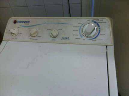 hoover 500m washing machine instruction manual