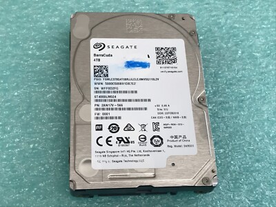 Seagate ST4000LM024 4TB 5400RPM 2.5'' SATA Thick Internal Hard Drive - HD190