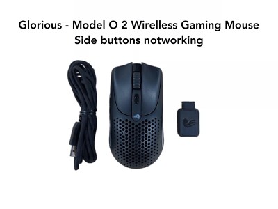 Glorious - Model O 2 Lightweight Wireless Optical Gaming Mouse - Matte Black  
