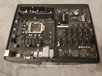 BIOSTAR TB360-BTC Pro 2.0 LGA1151 12 GPU Mining Motherboard | Fast Ship, US S...