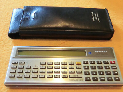 VINTAGE Sharp PC-1211 BASIC Pocket Computer