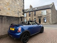 2014 MINI ROADSTER COOPER CONVERTIBLE 1.6  BLUE MET HEATED LEATHER BLACK ALLOYS