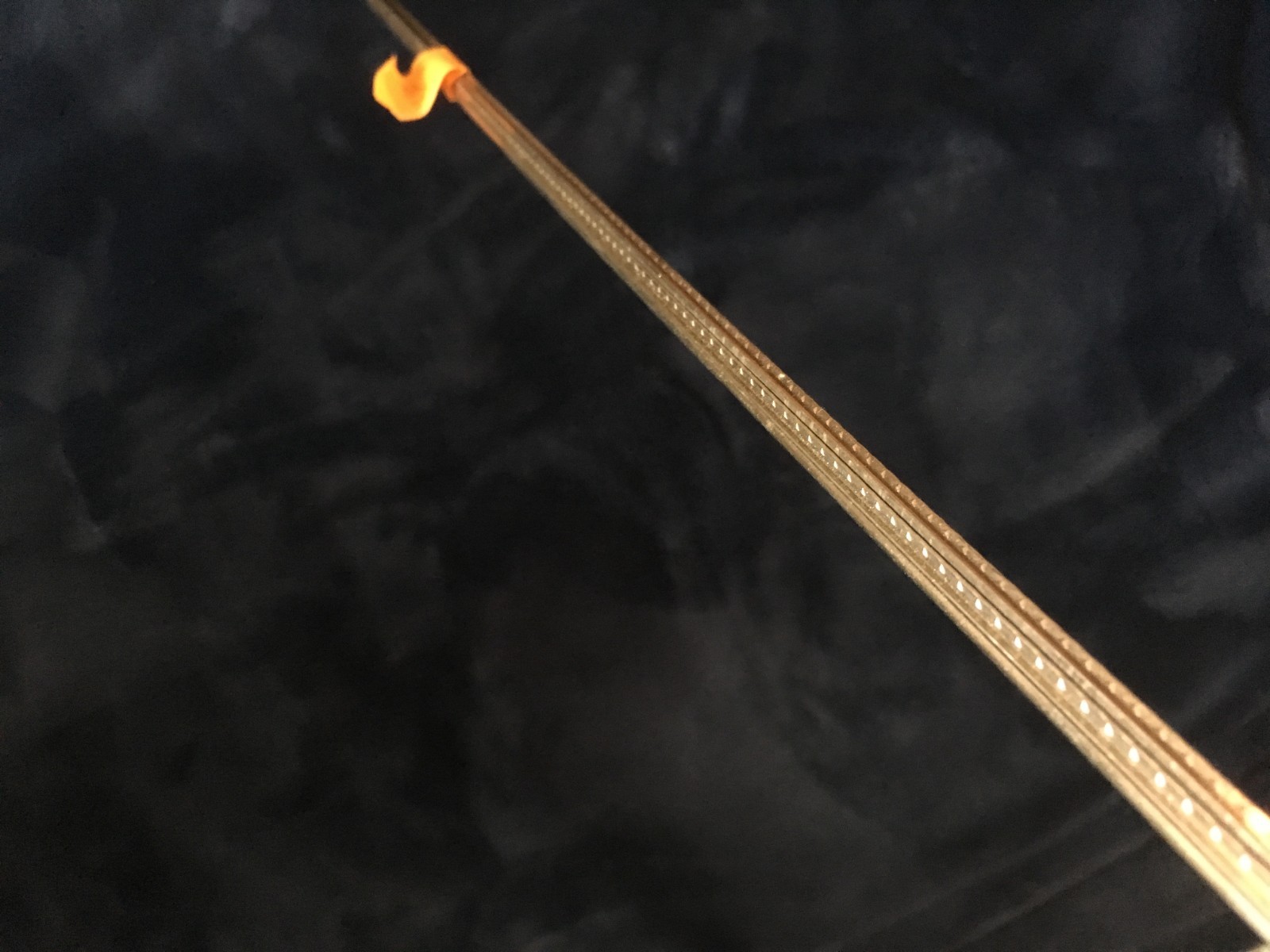 Slotted Macassar Ebony Slotted Fretboard - Beautiful!