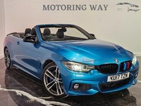 2017 BMW 4 Series 2.0 430i M Sport Convertible 2dr Petrol Auto Euro 6 (s/s)