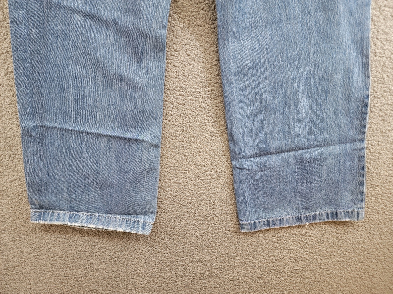 KanCan Hilo Ultra High Rise 90's Flare Jeans Womens 13/30 Medium Blue Button Zip - Picture 14 of 18