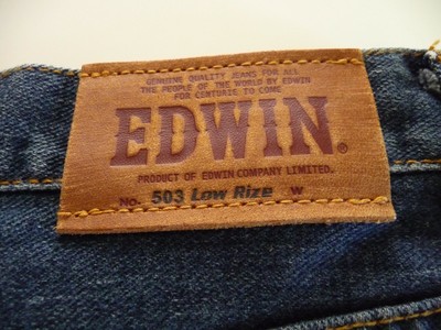 EDWIN  vintage made in Japan women's 503 distressed jeans size 27