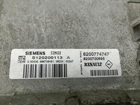 TWINGO II CN 07-12 1,2 43KW Steuergerät ECU für Motor Motorsteuergerät TWINGO II CN 07-12 11.09.2008 8200774747... Vorschau 2