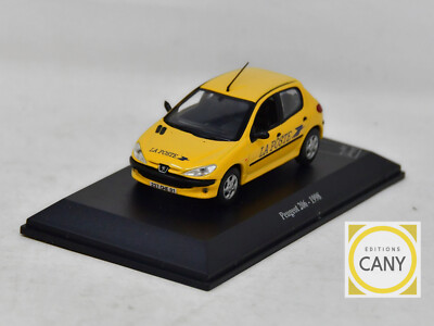 Voiture Peugeot 206 La Poste - 1998 - ATLAS - 1/43