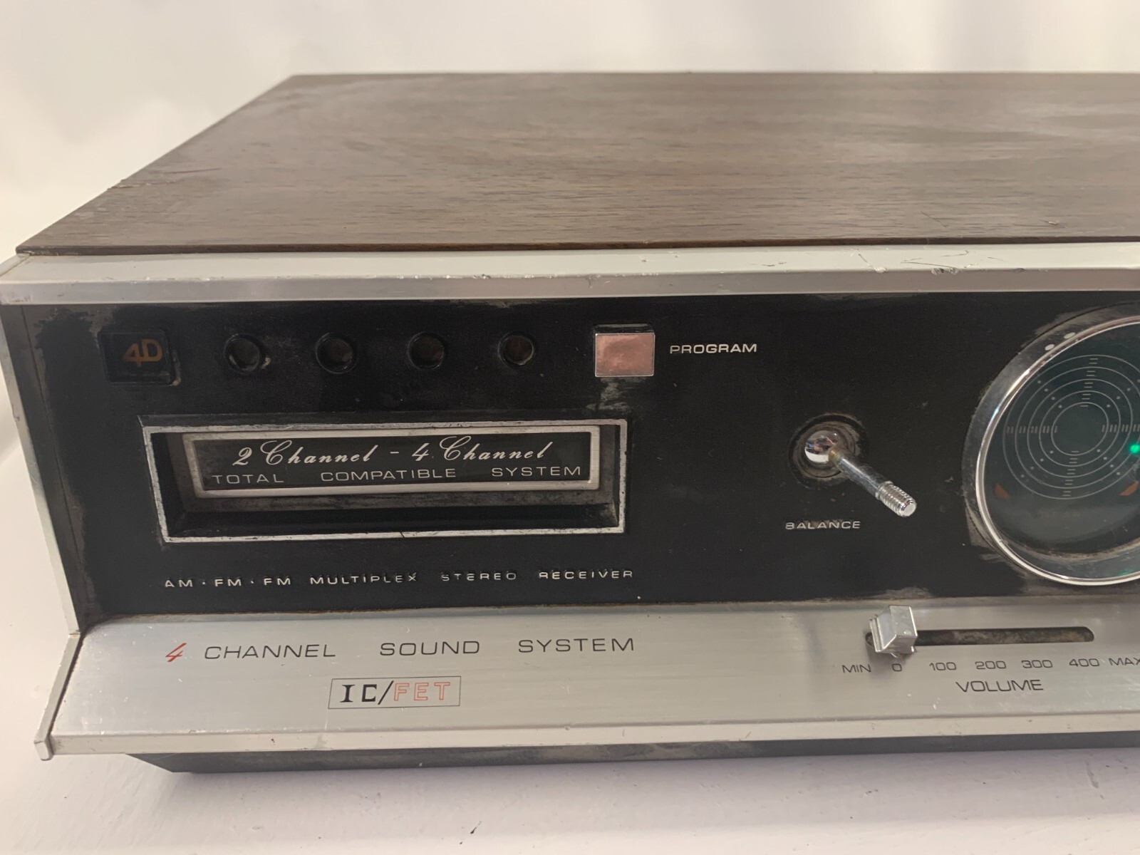 Morse Electrophonic Quad System 8Track Record Player 4Channel
