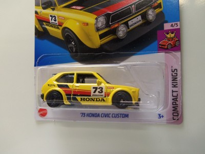 2024 Hot Wheels Compact Kings '73 Honda Civic Custom #90/250 - MONMC - 1/64 S