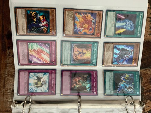 Yugioh Binder Card Collection. Binder Included