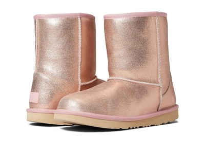 

Сапоги для девочек UGG Kids Classic II с металлическим блеском (Little Kid/Big Kid)
