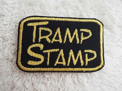 Tramp Stamp 3-1/4'' Embroidery Iron-on Patch (E29)