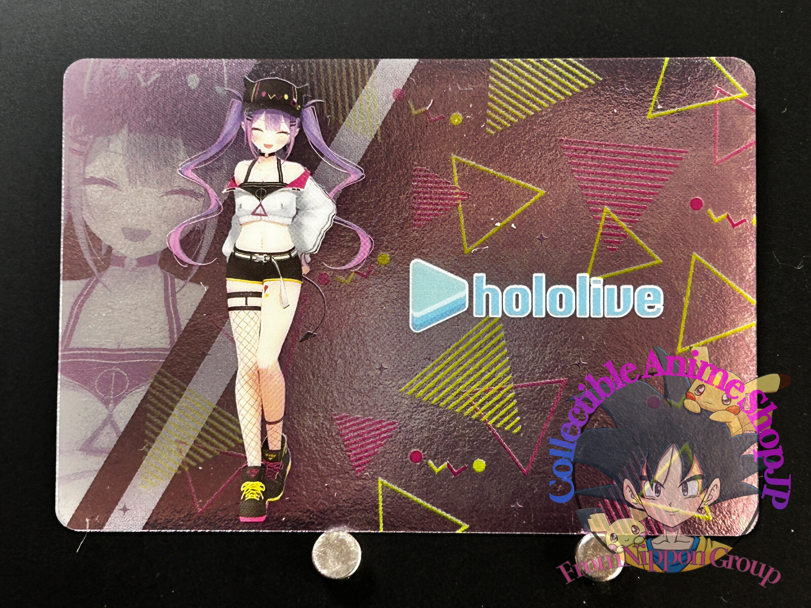 金箔カード TOWA 未開封 Tokoyami Towa TMT Hololive Card ERROR Metallic Pass