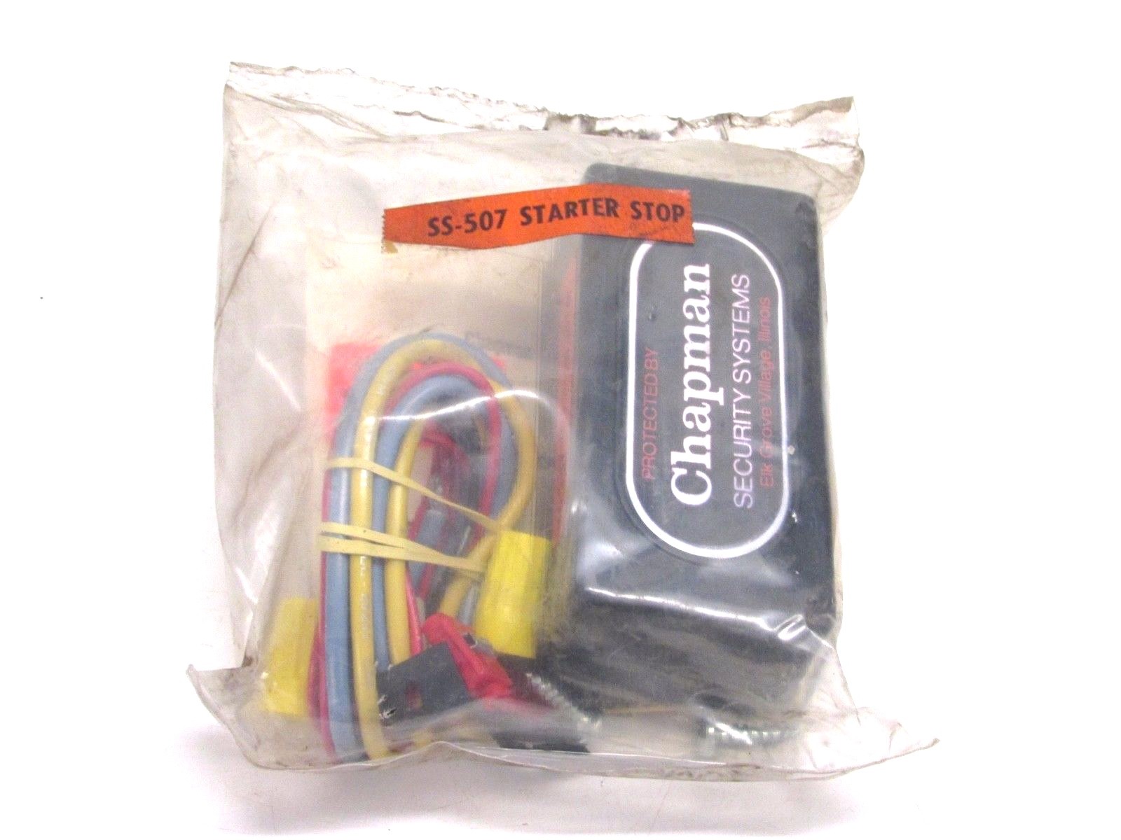 NOS! VINTAGE 1970-80's CHAPMAN SECURITY SYSTEMS STARTER STOP