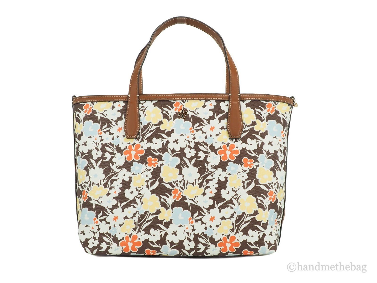 ☆☆Tory Burch☆☆ Tory Burch Women's Small Tory Canvas Tote Tory Burch Women's Small Canvas Tote Satchel Crossbody Bag