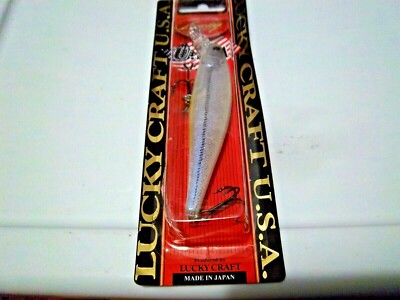 Lucky Craft Pointer 100 SP 4'' Lenght--Weight 5/8 oz / LIVE FRENCH PEARL WAKASAGI