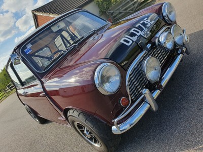 Mini mk1 historic racer, full Bill Richards race engine, fully restored.