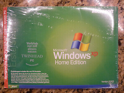 Yakumo Windows XP Home Media Center Recovery 2x CD + Schnellstart Anleitung