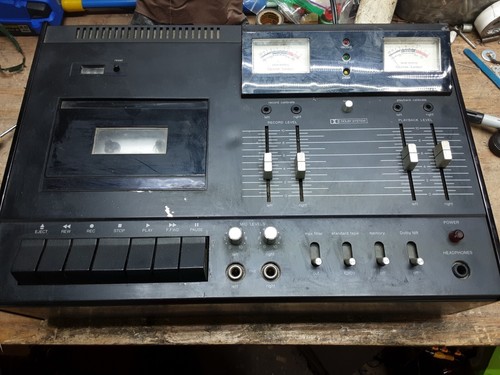 HARMAN KARDON HK2000 PROFESSIONAL CASSETTE TAPE DECK RECORDER VINTAGE 70'S AUDIO
