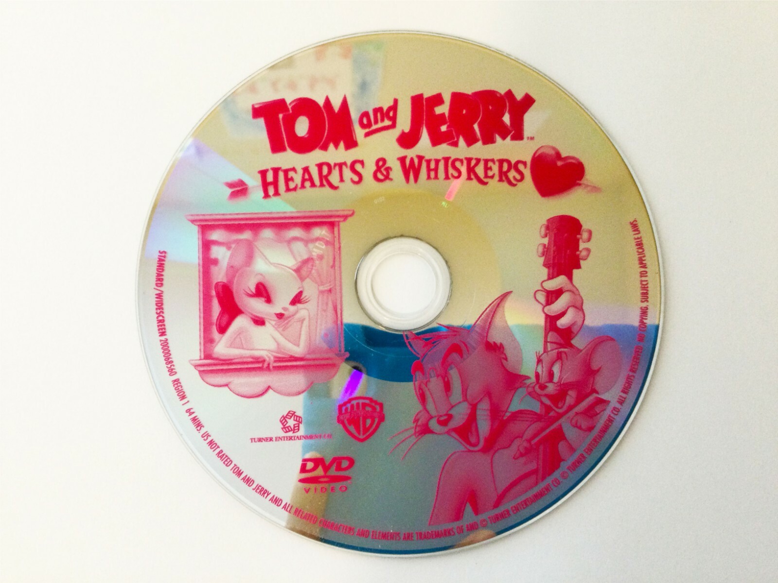 RARE Warner Bros. Tom and Jerry Hearts and Whiskers DVD | eBay