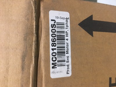 CAMPBELL HAUSFELD  MOTOR  COMPRESSOR PART# MC018600SJ  MC024300IP