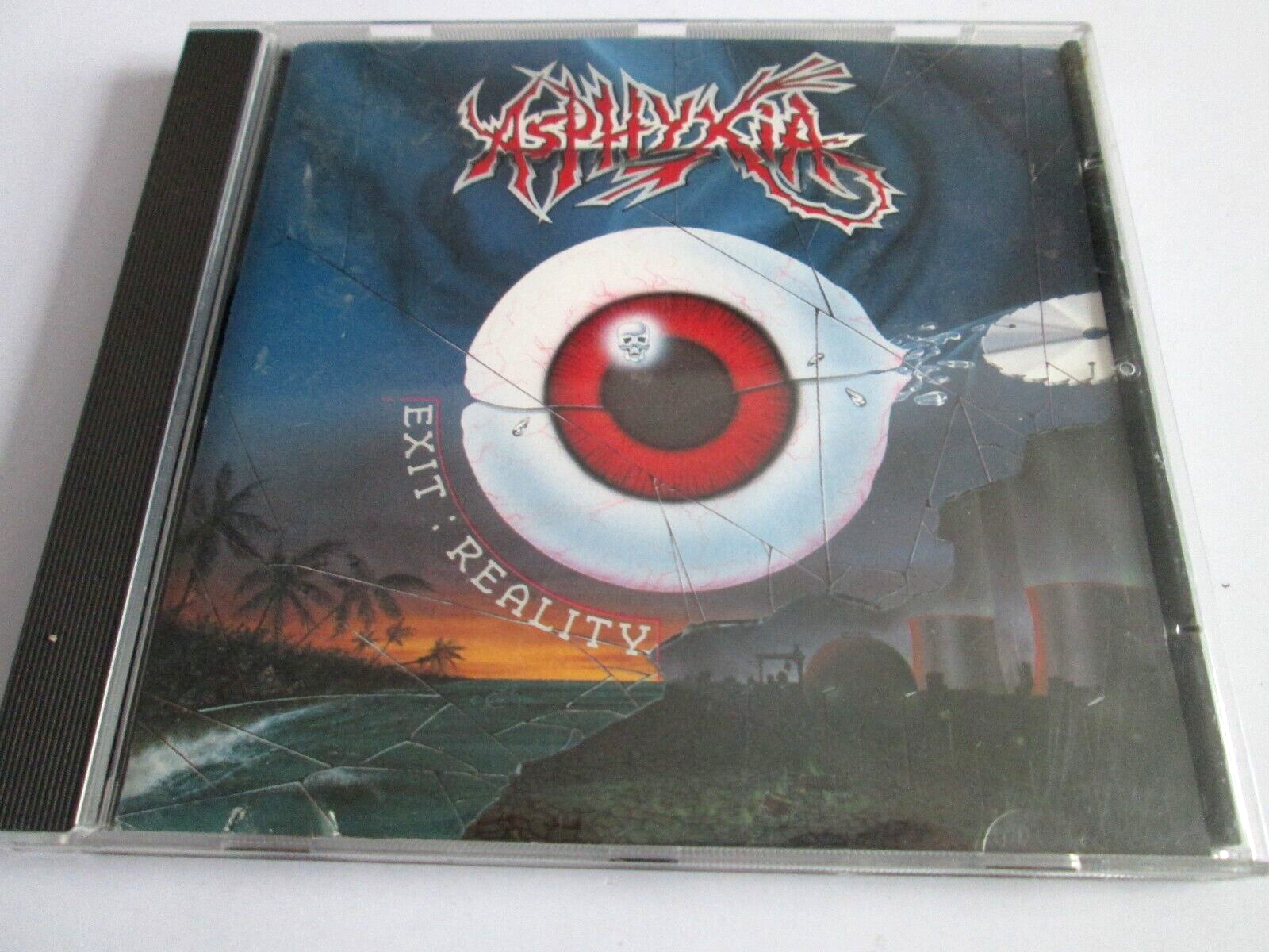 Asphyxia - Exit: Reality [CD 1991] ORIG PRESSING NEAR MINT V
