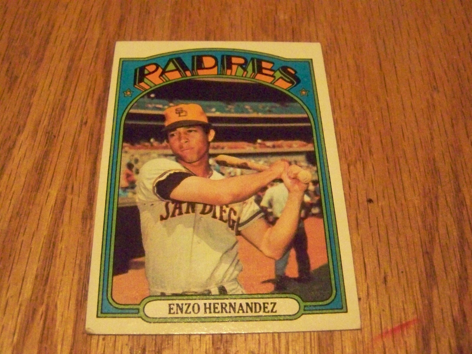 ENZO HERNANDEZ 1972 TOPPS BASEBALL CARD #7 | eBay