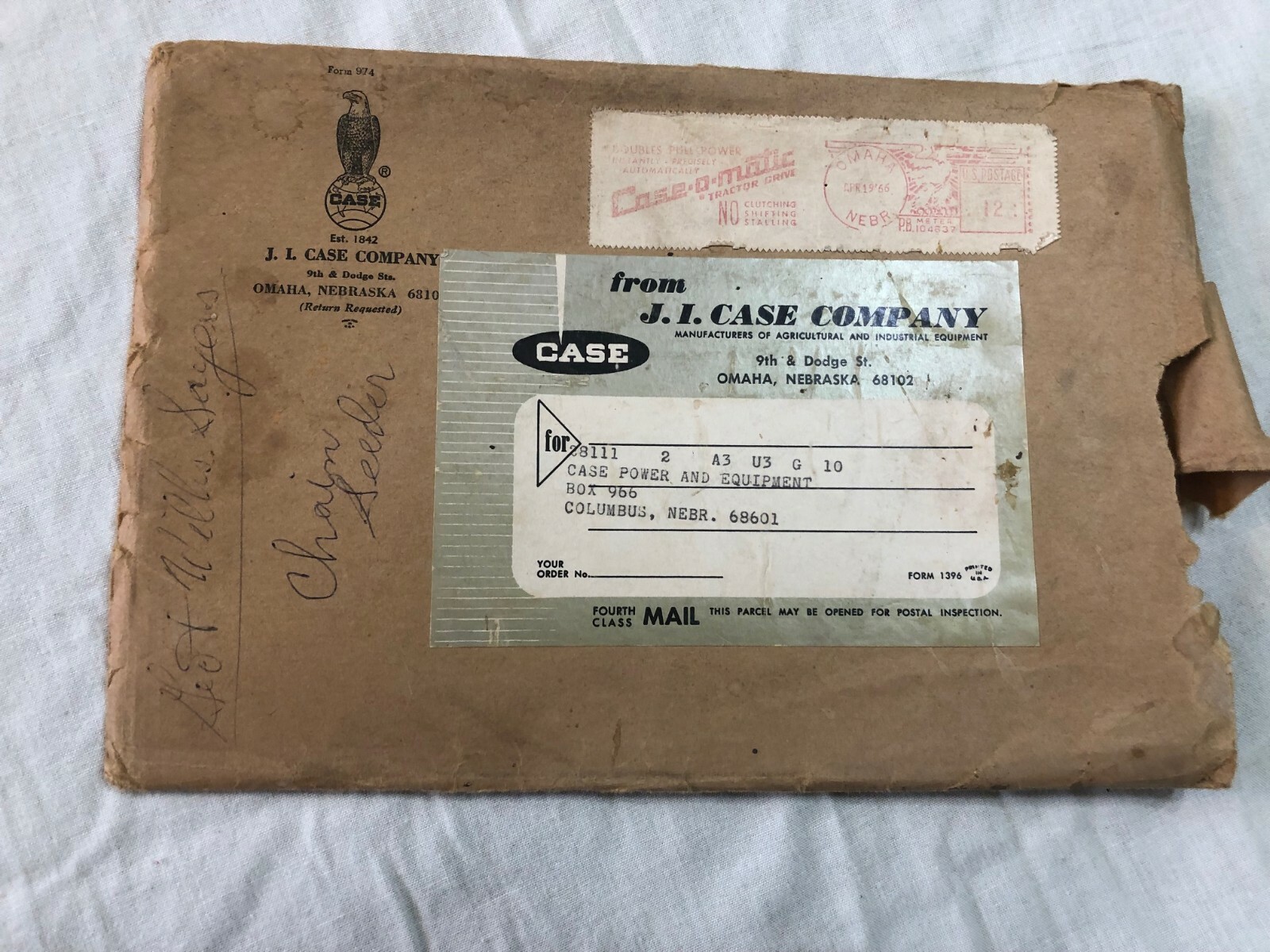 Case Plain Grain Drills Model D Series  Operator's Instruction Manual