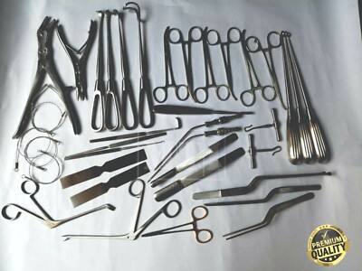 Basic Craniotomy Set of 40 Pcs Surgical Spine Orthopedic Instruments
