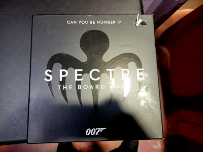 007 Spectre Board Game New Factory Seal Has Tears. 