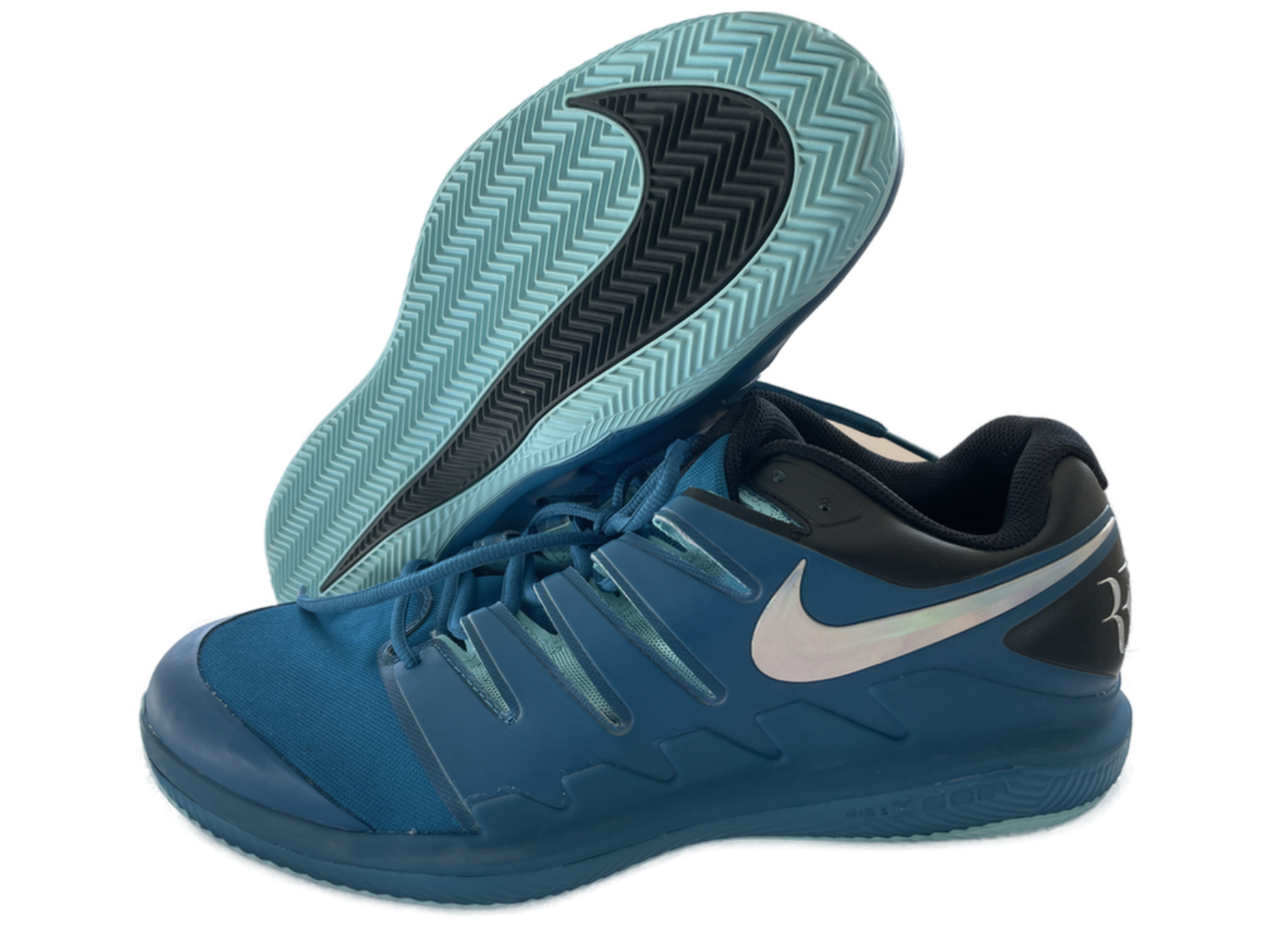 Nike Roger Federer RF Zoom Vapor X Tour 9 Tennis Shoes Size