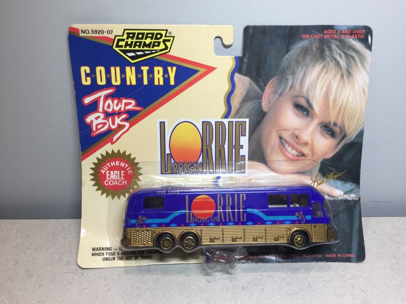 Country Tour Bus Lorrie Morgan 1:64 diecast Road Champs Eagle