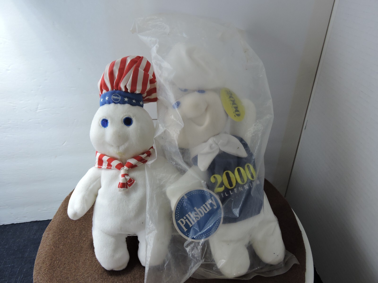 Pillsbury Doughboys set of 2 one patriotic and one from 2000 Pillsbury Doughboys set of 2 one patriotic and one from 2000