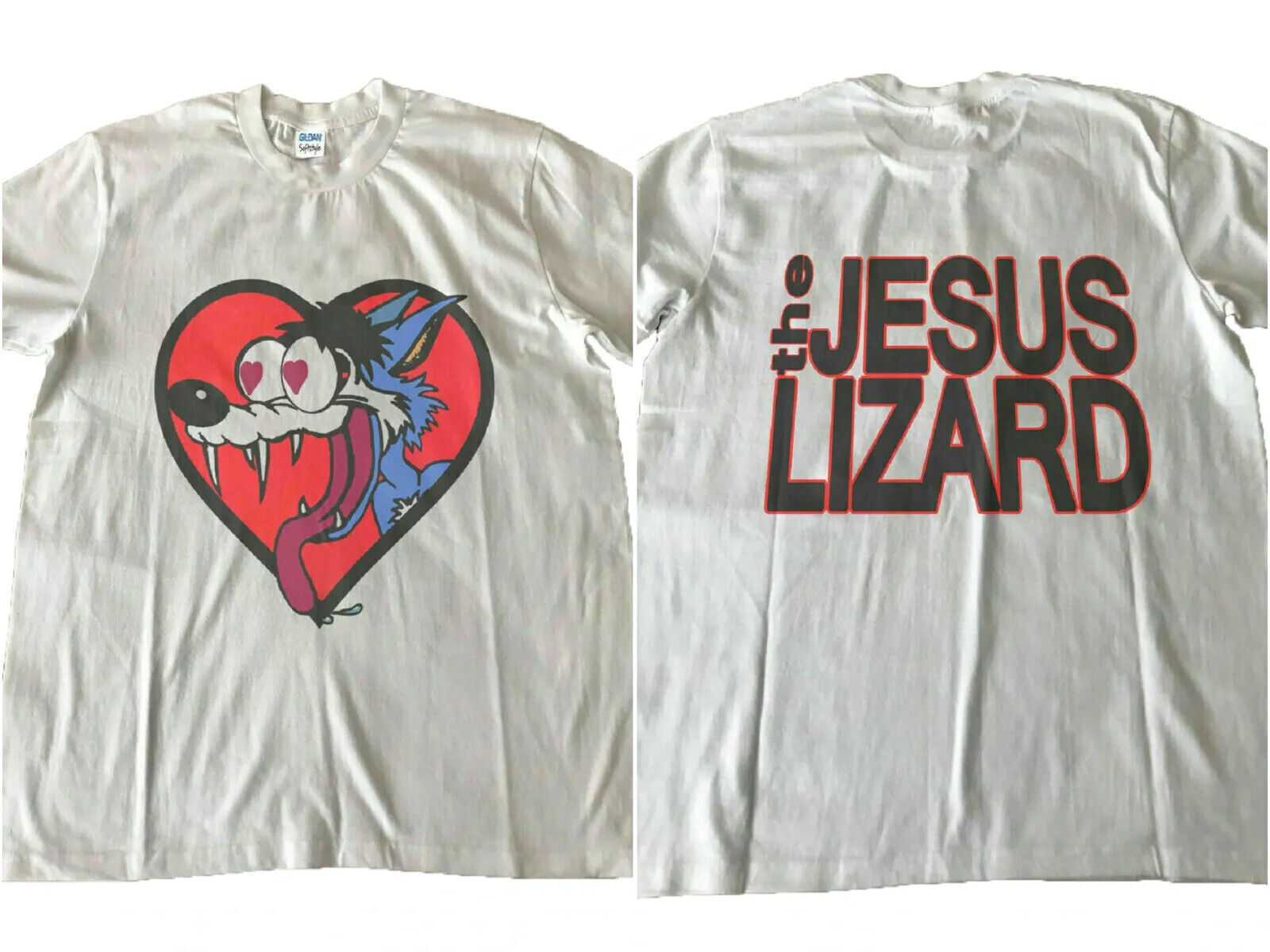 JESUS LIZARD VINTAGE RARE 90S TOUR T SHIRT JESUS LIZARD VINTAGE RARE 90S TOUR T SHIRT