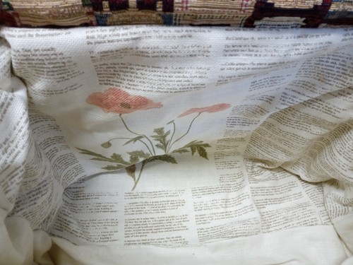 BESPOKE DUTCH HOUSES TAPESTRY CARPET BAG MARY POPPINS STYLE ORIGINAL GIFT