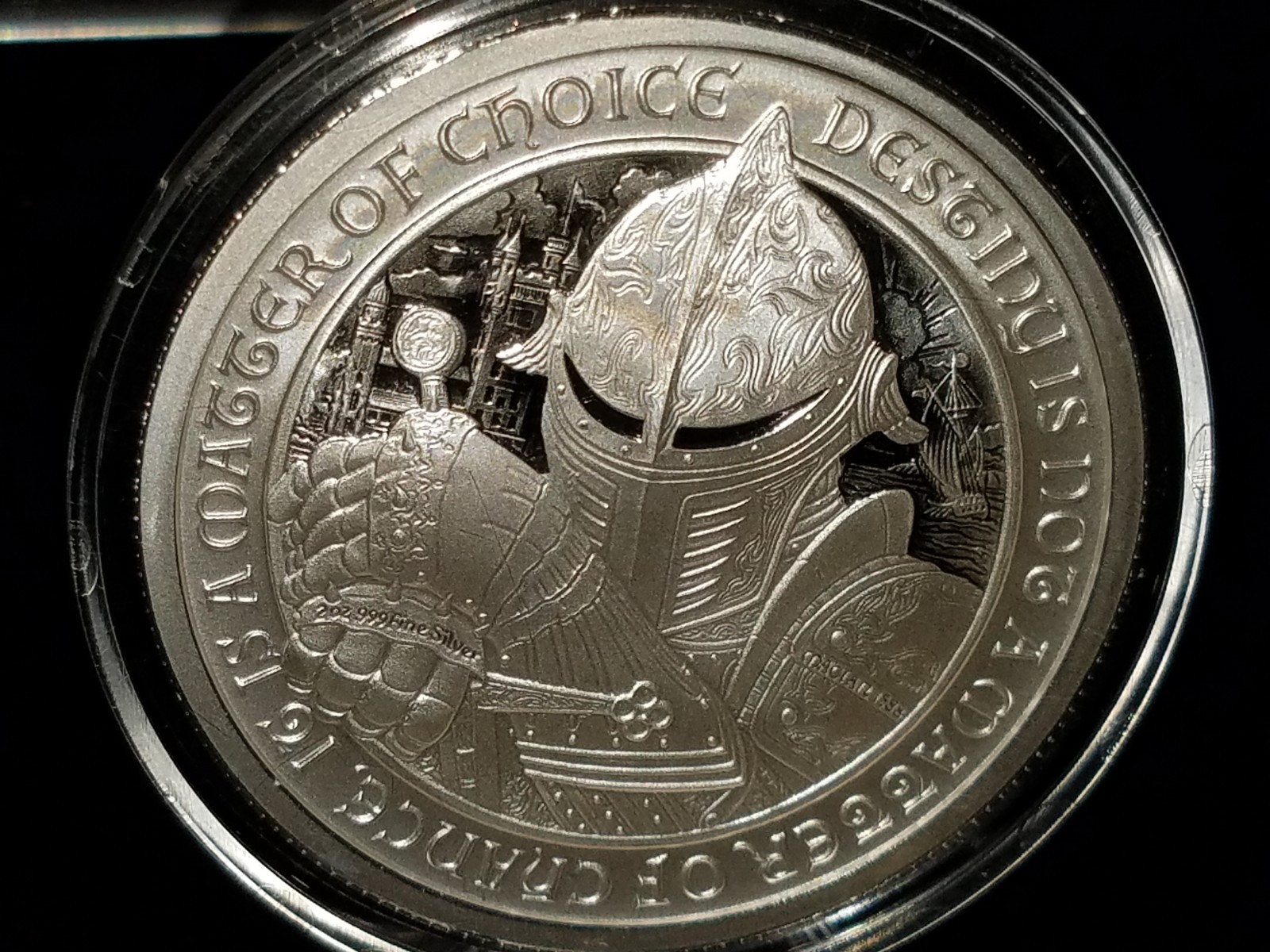 The Destiny Coin 2 - The Dragon - 2 oz .999 Silver BU Round