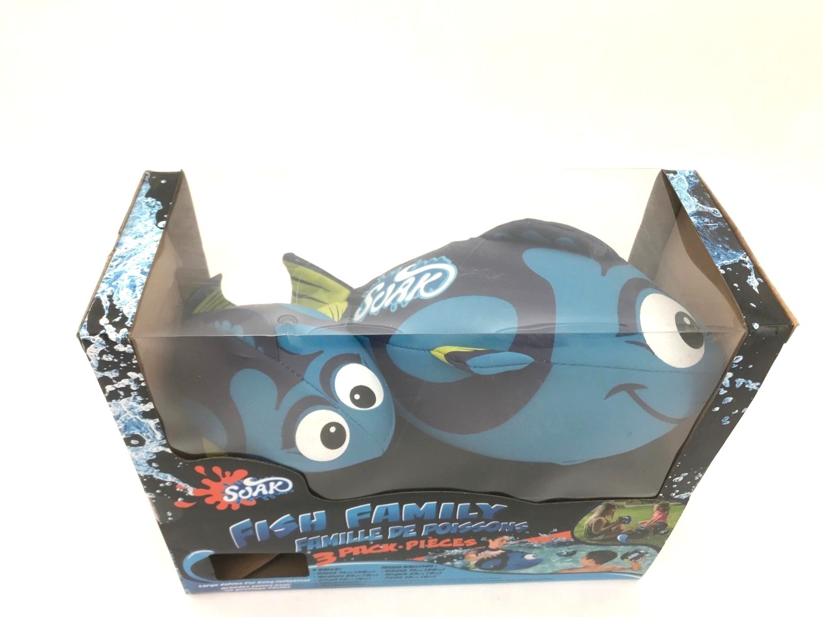 Fish Family Pool Toys Family Comes in 3 Different Sizes WH005