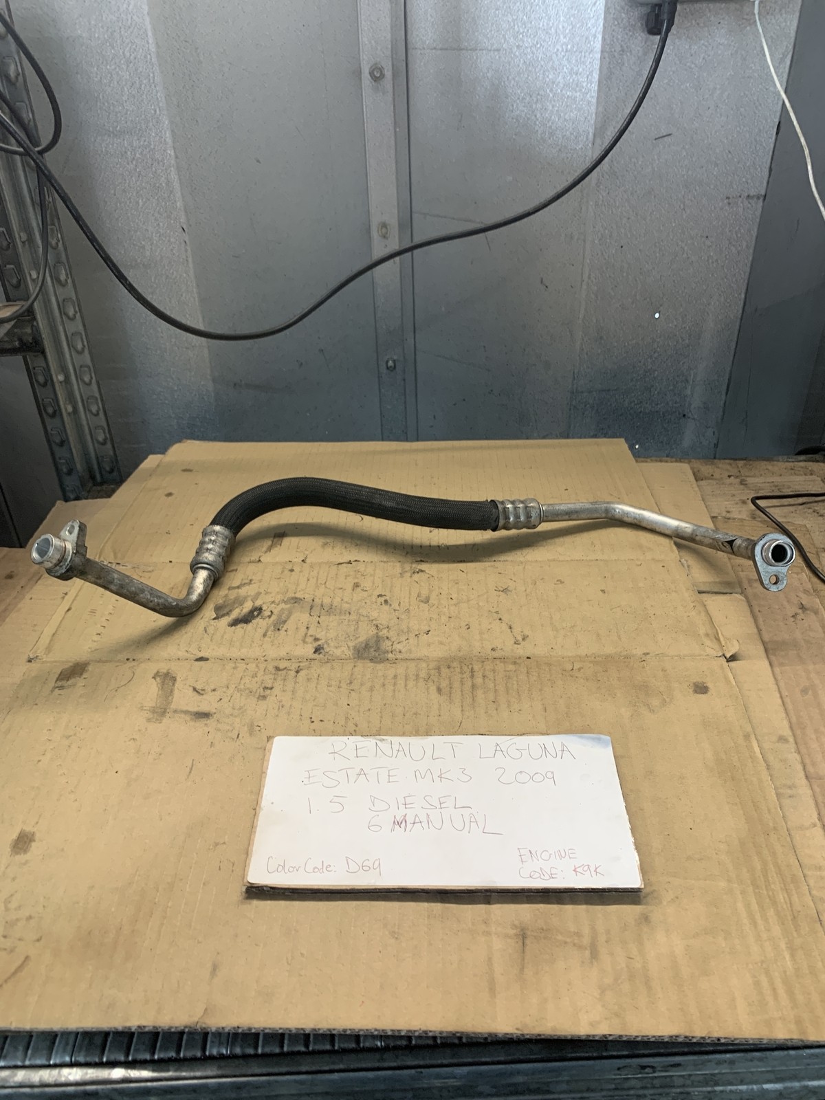 Renault Laguna Estate Mk3 2009 1.5 Diesel - A/C Air Con Pipe Hose Line 92454009R