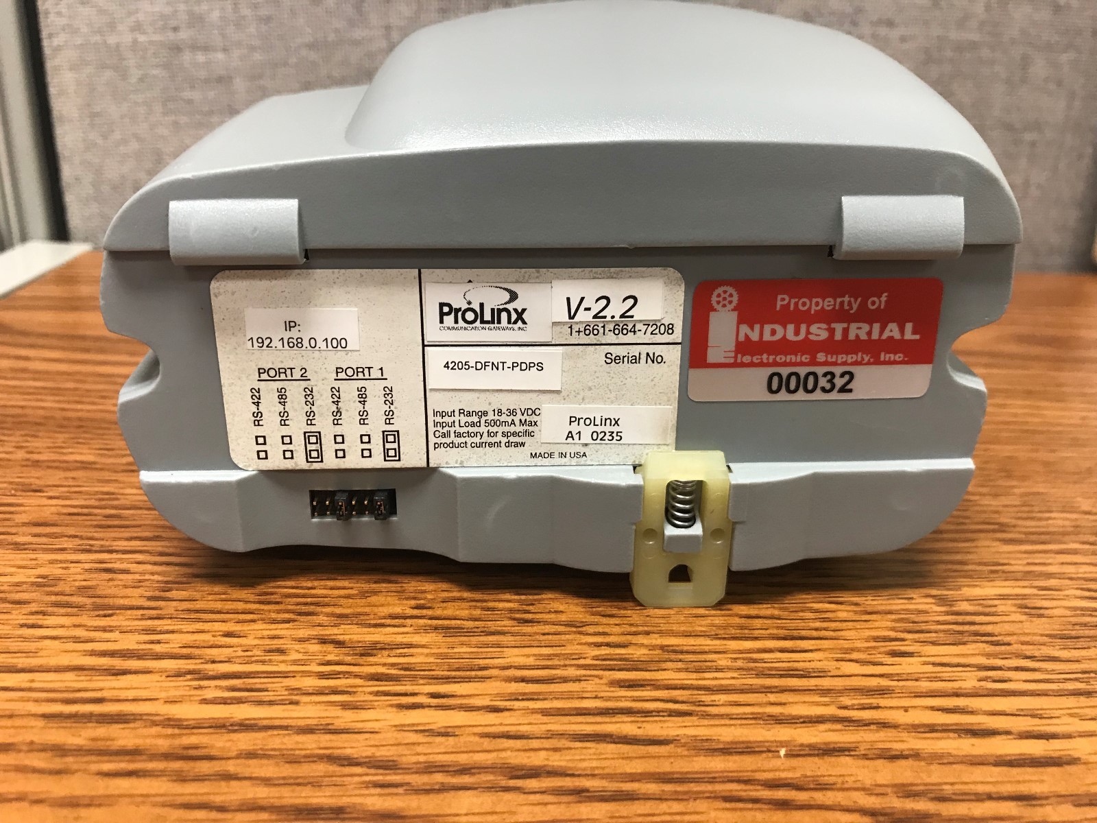 Prolinx 4205-DFNT-PDPS Communication Gateway