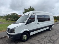 2016 16 VOLKSWAGEN CRAFTER 2.0 TDI 163 CR50 + CREW VAN XLWB HIGH ROOF EX POLICE