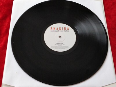 SHAKIRA  Underneath Your Clothes  UK 2-track promo 12''