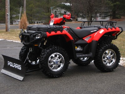 2011 Polaris Sportsman 550 XP EFI W/Plow - Only 257 miles! - 4x4 ATV Best Offer!