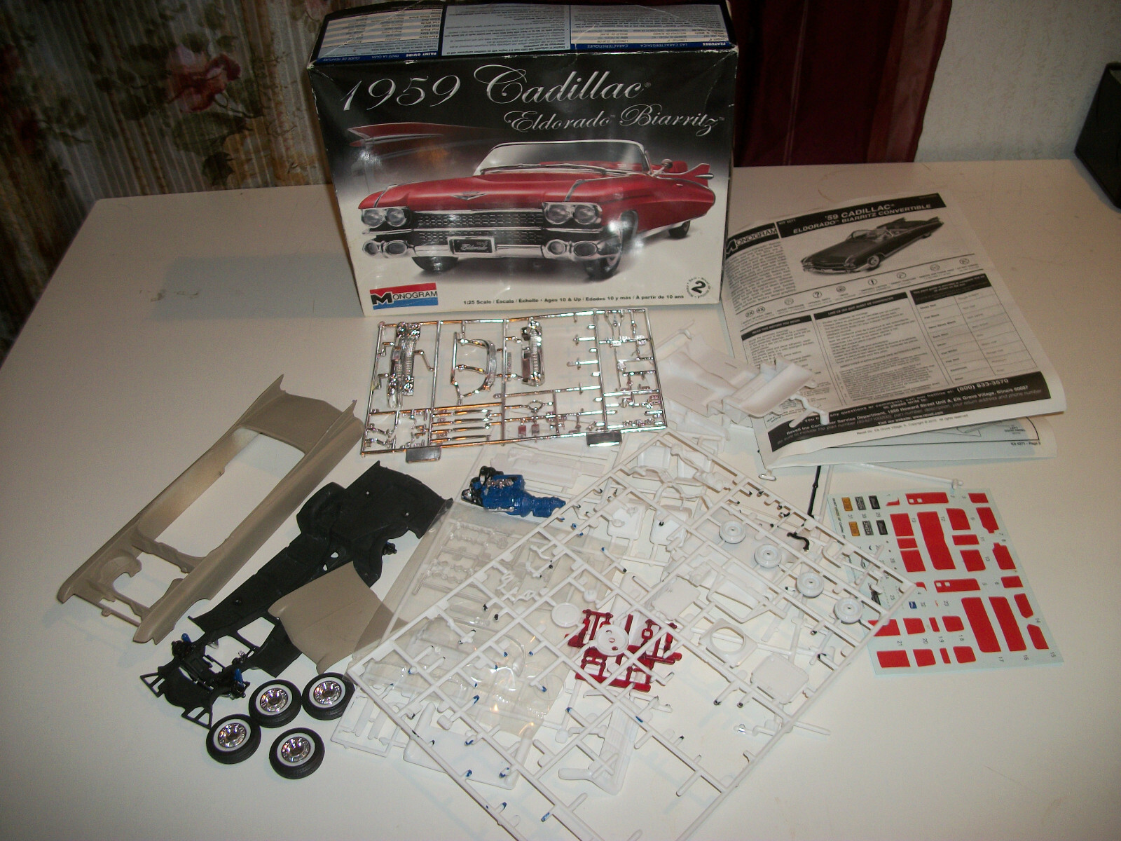 MONOGRAM 1959 CADILLAC ELDORADO BIARRITZ FROM 2010 AS PICTURED!